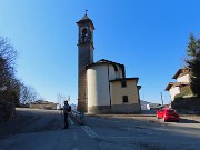 MONTE SUCHELLO (1541 m), fiorito in basso , innevato in alto, da Costa Serina il 19 marzo 2026  - FOTOGALLERY